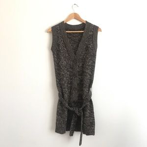 The Limited Cable Knit Button Up Dress Sz S